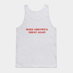 Make Ameowica Great Again 4th of July Tank Top